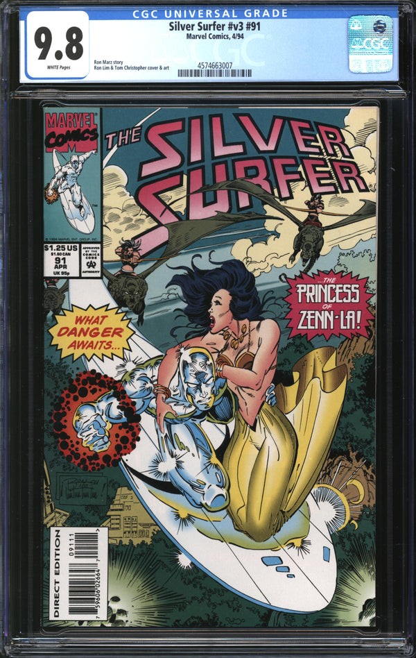 Silver Surfer (1987) # 91 CGC 9.8 NM/MT