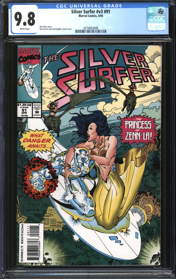 Silver Surfer (1987) # 91 CGC 9.8 NM/MT