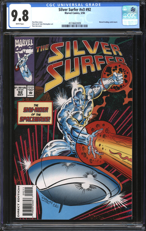 Silver Surfer (1987) # 92 CGC 9.8 NM/MT