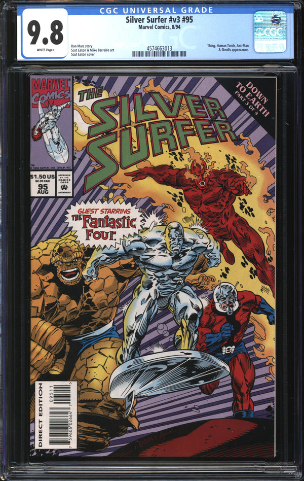 Silver Surfer (1987) # 95 CGC 9.8 NM/MT