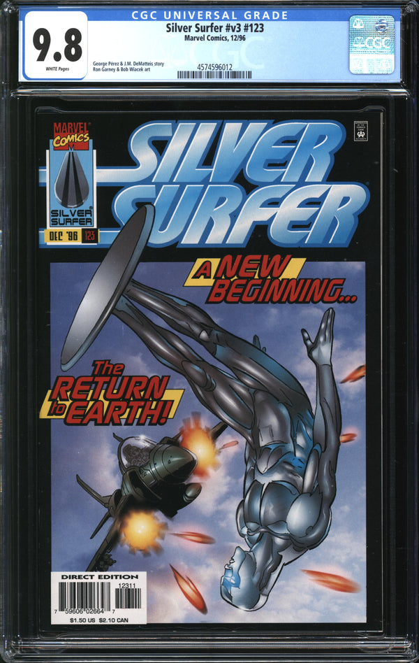 Silver Surfer (1987) #123 CGC 9.8 NM/MT