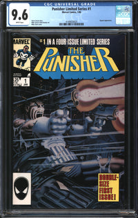 Punisher Limited Series (1986) #1 CGC 9.6 NM+