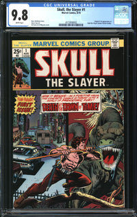 Skull The Slayer (1975) #1 CGC 9.8 NM/MT