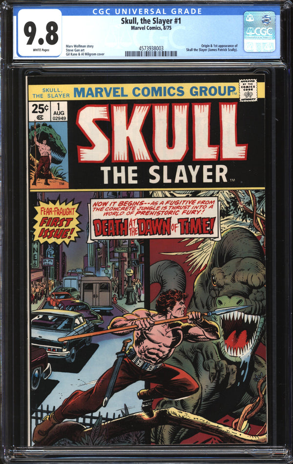 Skull The Slayer (1975) #1 CGC 9.8 NM/MT