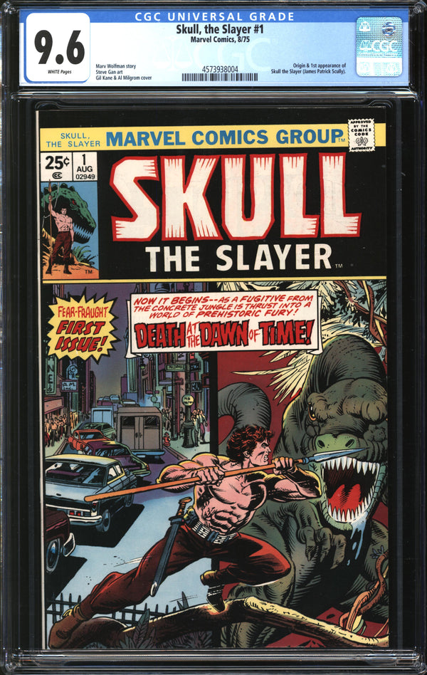 Skull The Slayer (1975) #1 CGC 9.6 NM+