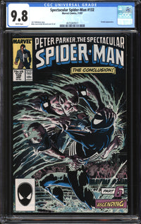 Spectacular Spider-Man (1976) #132 CGC 9.8 NM/MT