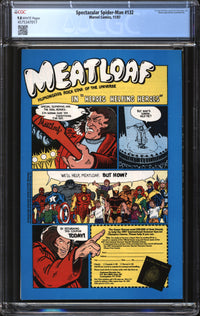 Spectacular Spider-Man (1976) #132 CGC 9.8 NM/MT