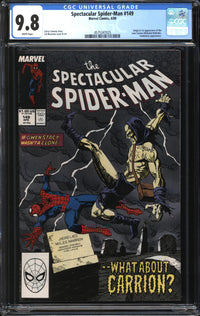 Spectacular Spider-Man (1976) #149 CGC 9.8 NM/MT