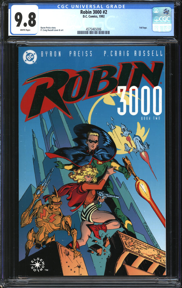 Robin 3000 (1992) #2 CGC 9.8 NM/MT