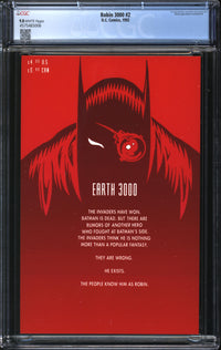 Robin 3000 (1992) #2 CGC 9.8 NM/MT