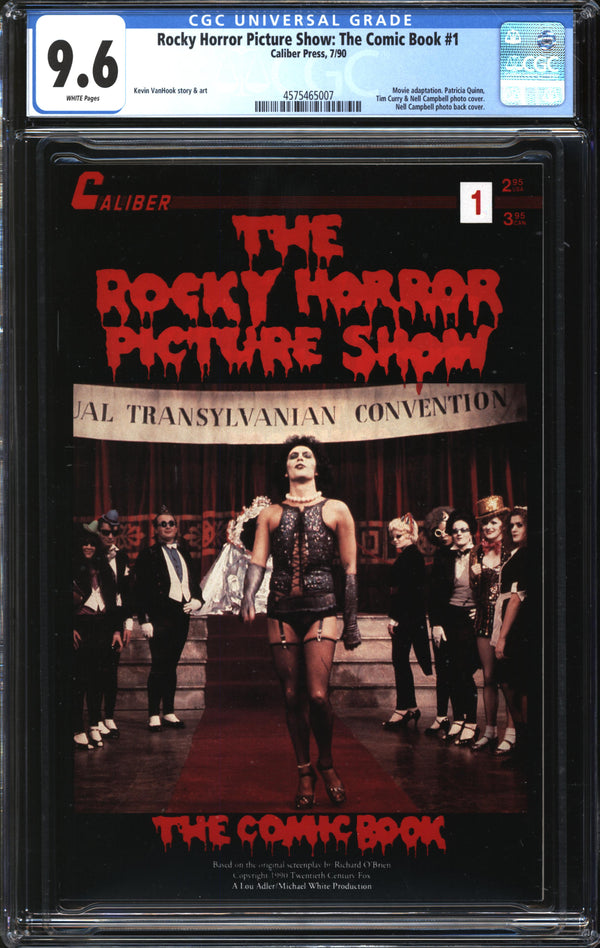 Rocky Horror Picture Show: The Comic Book (1990) #1 CGC 9.6 NM+