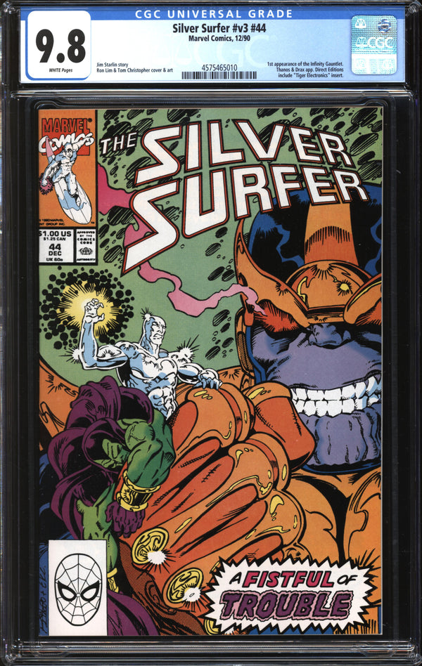 Silver Surfer (1987) # 44 CGC 9.8 NM/MT