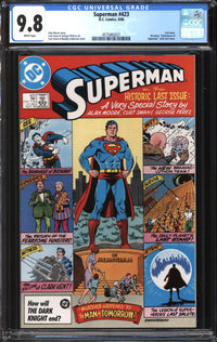 Superman (1939) #423 CGC 9.8 NM/MT