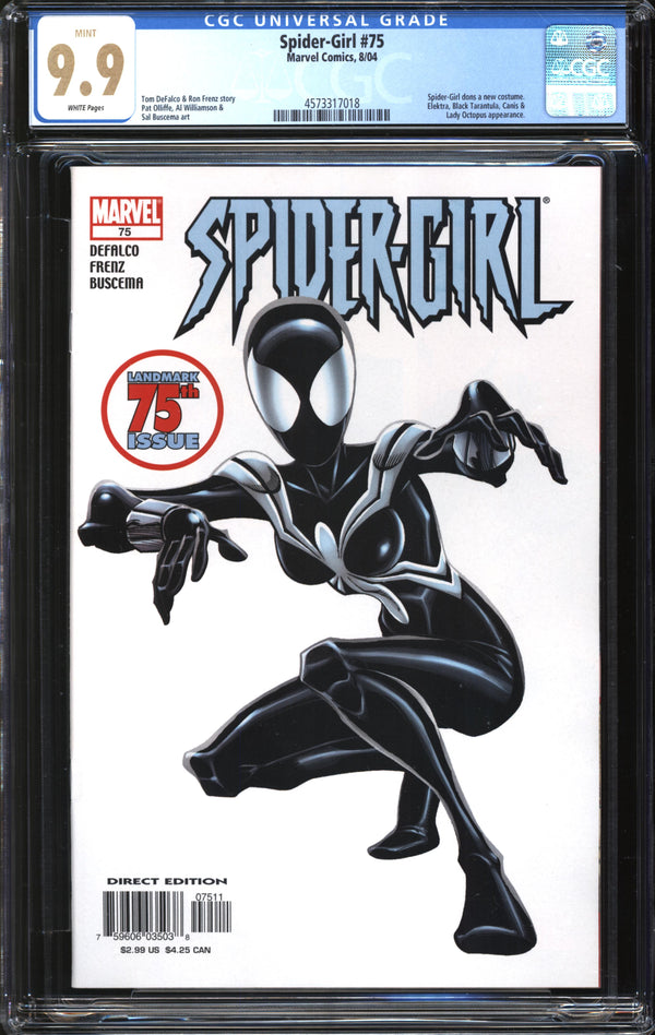 Spider-Girl (1998) #75 CGC 9.9 MINT