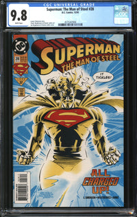Superman: The Man Of Steel (1991) #28 CGC 9.8 NM/MT