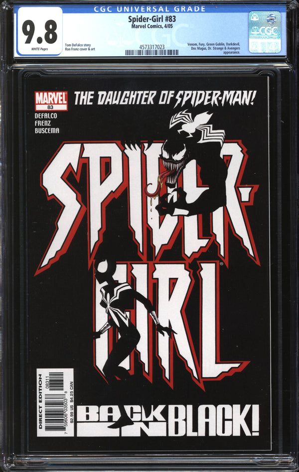 Spider-Girl (1998) #83 CGC 9.8 NM/MT