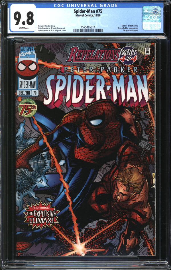 Spider-Man (1990) #75 CGC 9.8 NM/MT