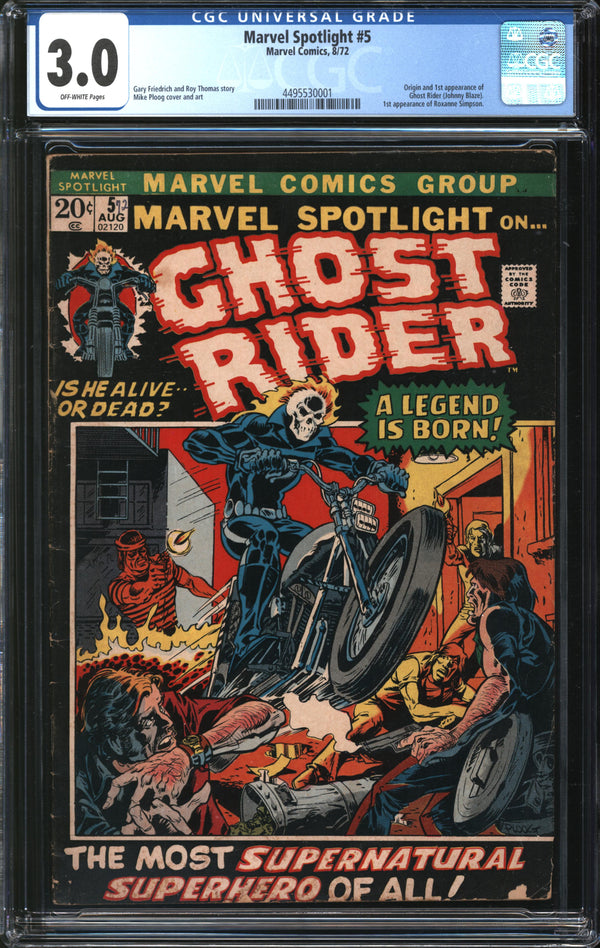 Marvel Spotlight (1971) # 5 CGC 3.0 GD/VG