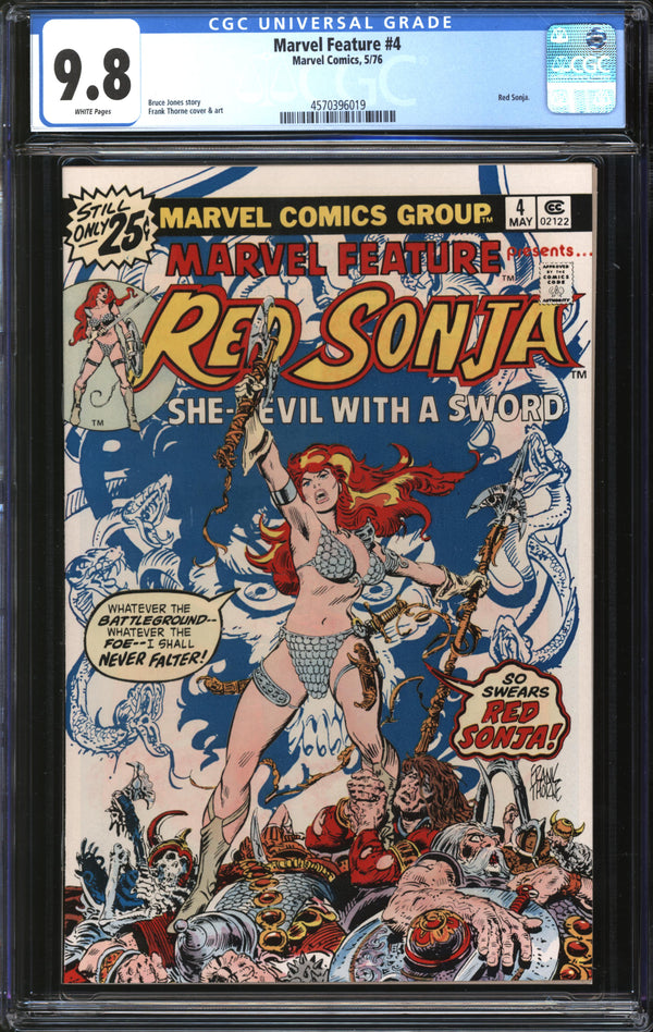 Marvel Feature (1975) #4 CGC 9.8 NM/MT