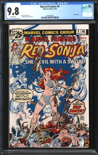 Marvel Feature (1975) #4 CGC 9.8 NM/MT