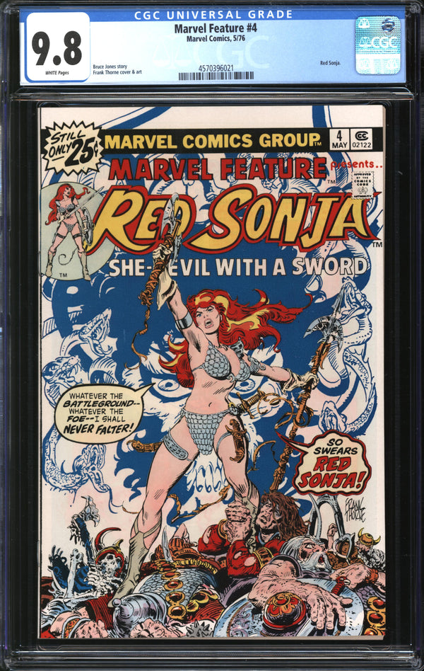 Marvel Feature (1975) #4 CGC 9.8 NM/MT