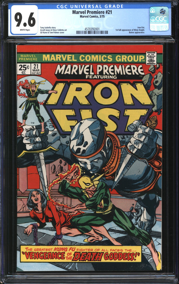 Marvel Premiere (1972) #21 CGC 9.6 NM+