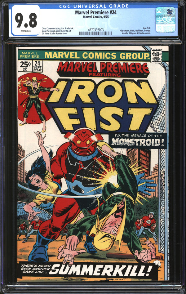 Marvel Premiere (1972) #24 CGC 9.8 NM/MT