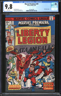 Marvel Premiere (1972) #29 CGC 9.8 NM/MT