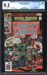 Marvel Premiere (1972) #30 CGC 9.2 NM-