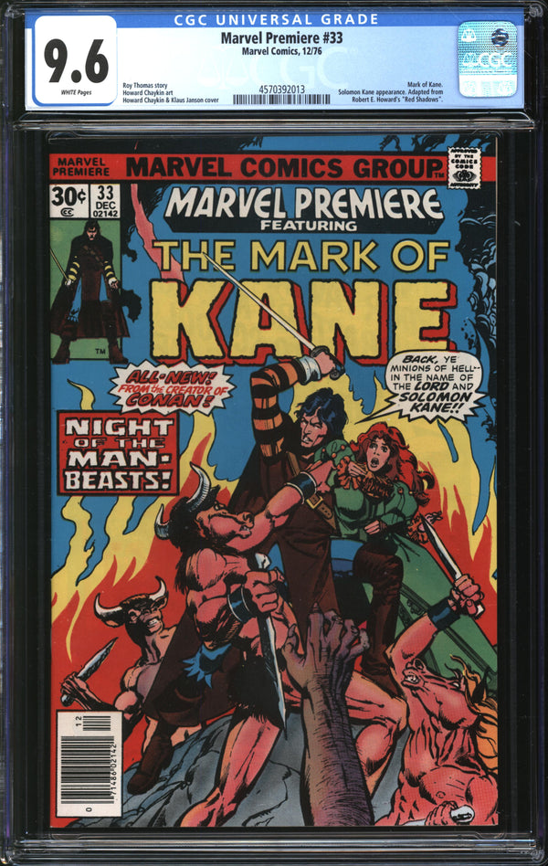 Marvel Premiere (1972) #33 CGC 9.6 NM+