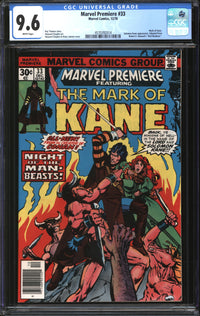 Marvel Premiere (1972) #33 CGC 9.6 NM+