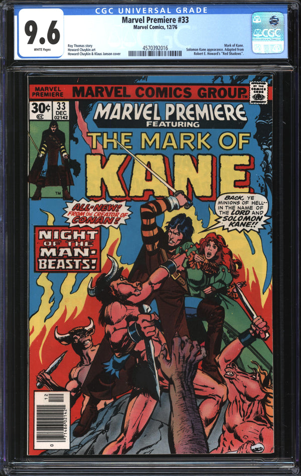 Marvel Premiere (1972) #33 CGC 9.6 NM+