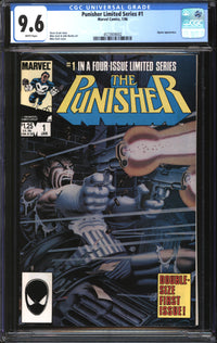 Punisher Limited Series (1986) #1 CGC 9.6 NM+