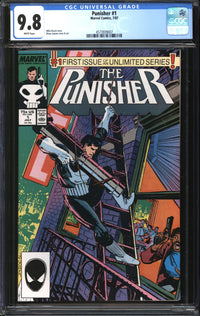 Punisher (1987) #  1 CGC 9.8 NM/MT