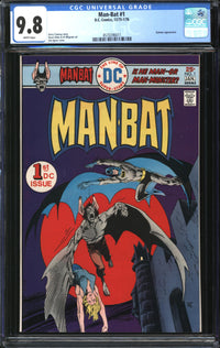 Man-Bat (1975-76) #1 CGC 9.8 NM/MT