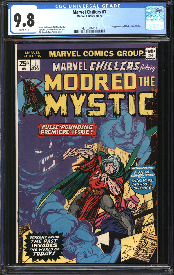 Marvel Chillers (1975) #1 CGC 9.8 NM/MT