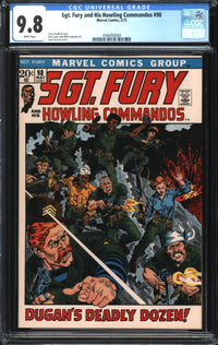 Sgt. Fury And His Howling Commandos (1963) # 98 CGC 9.8 NM/MT