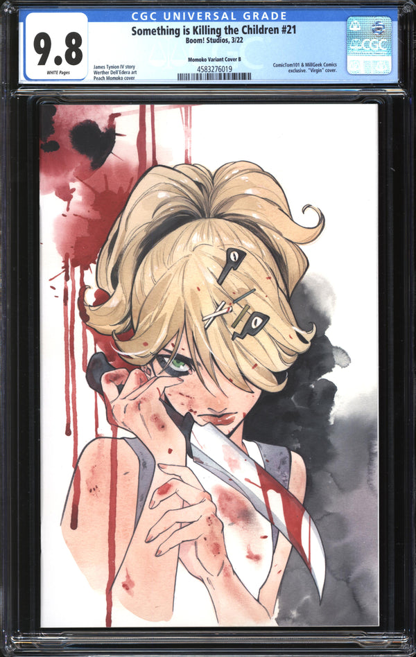 Something Is Killing The Children (2019) #21 Peach Momoko Variant Cover B CGC 9.8 NM/MT