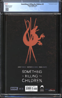 Something Is Killing The Children (2019) #21 Peach Momoko Variant Cover B CGC 9.8 NM/MT