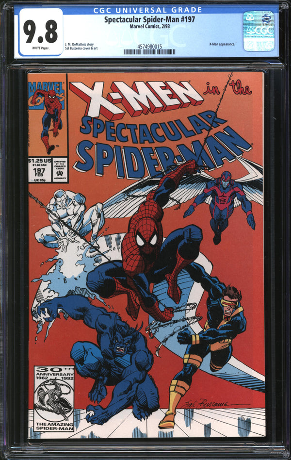 Spectacular Spider-Man (1976) #197 CGC 9.8 NM/MT