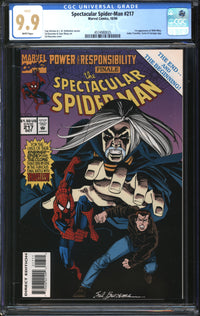 Spectacular Spider-Man (1976) #217 CGC 9.9 MINT