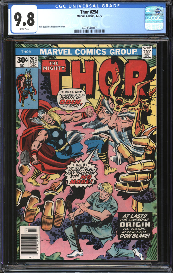 Thor (1966) #254 CGC 9.8 NM/MT