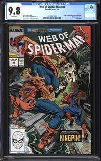 Web Of Spider-Man (1985) # 48 CGC 9.8 NM/MT