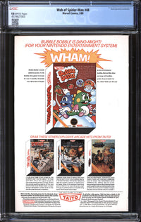 Web Of Spider-Man (1985) # 48 CGC 9.8 NM/MT