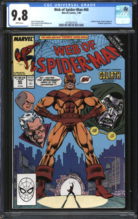 Web Of Spider-Man (1985) # 60 CGC 9.8 NM/MT