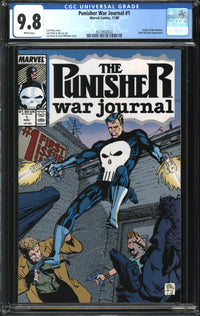 Punisher War Journal (1988) #1 CGC 9.8 NM/MT