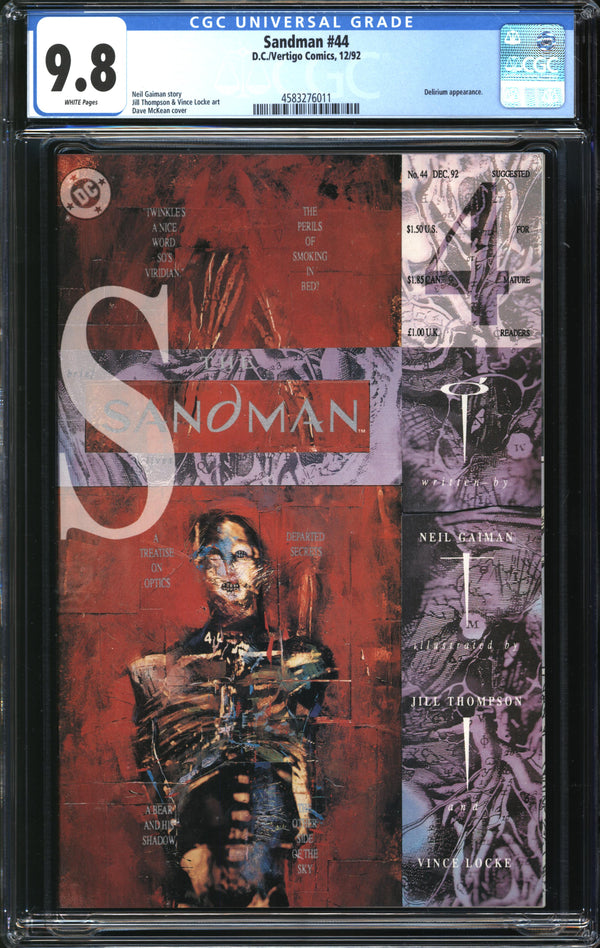 Sandman (1989) #44 CGC 9.8 NM/MT