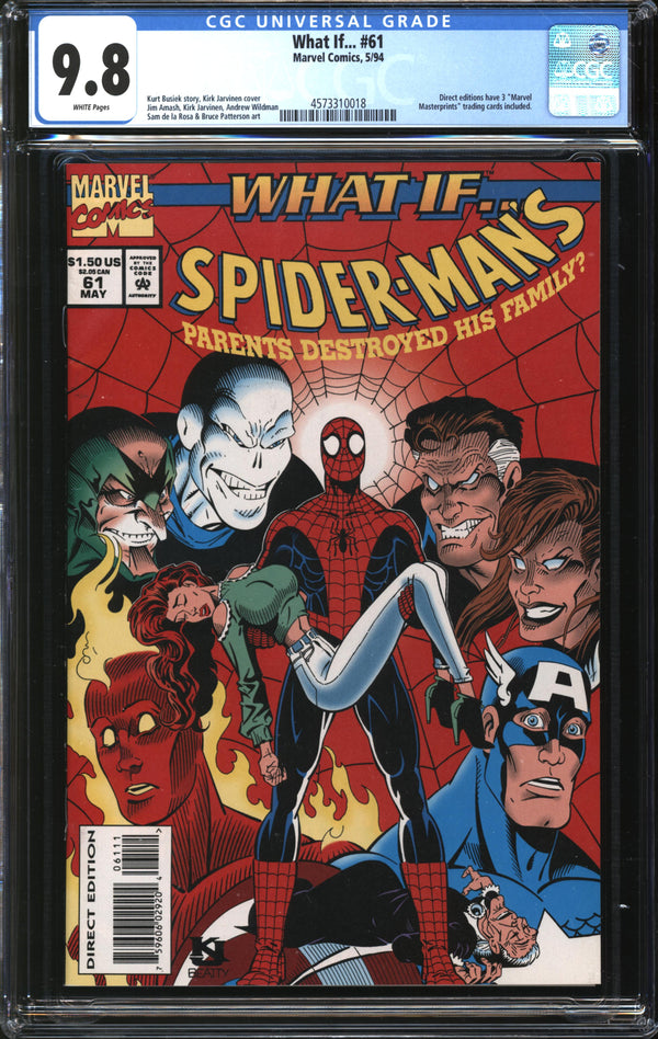 What If... (1989) # 61 CGC 9.8 NM/MT