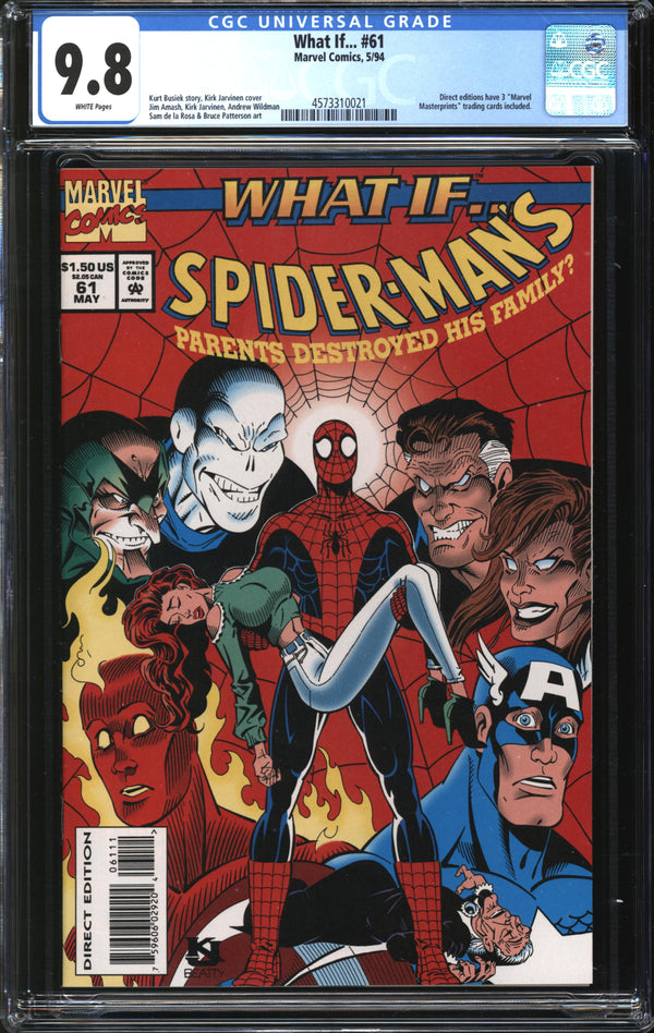 What If... (1989) # 61 CGC 9.8 NM/MT