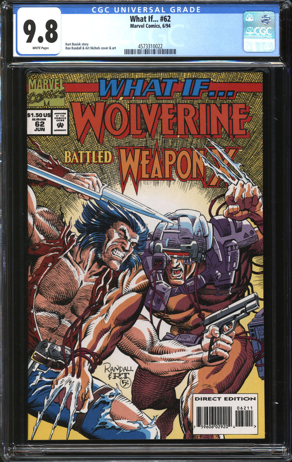 What If... (1989) # 62 CGC 9.8 NM/MT